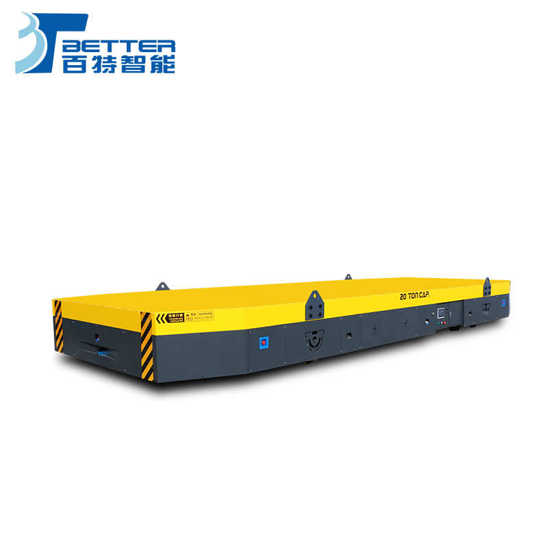 20噸無軌平車客戶使用現場視頻